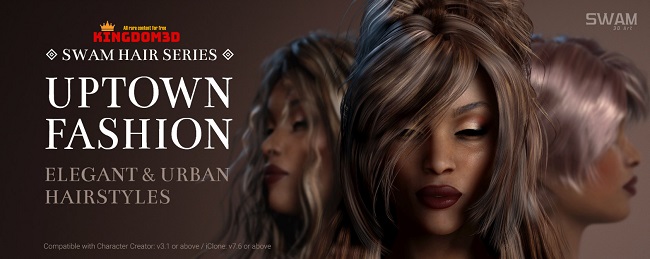  SWAM Hair -Bundle 3GB - UPDATE -